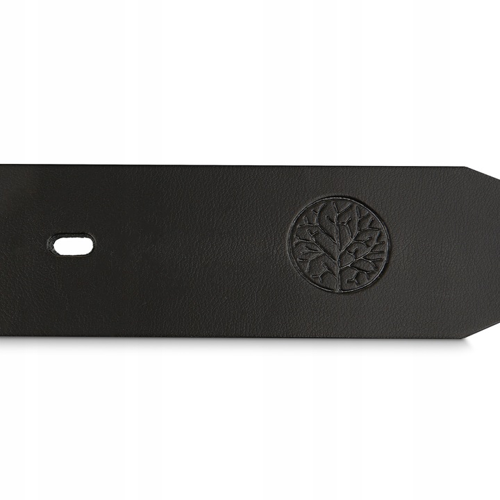 Betlewski Pasek męski skóra naturalna prostokątna klamra trwały 105