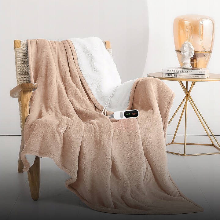 KOC ELEKTRYCZNY GRZEWCZY DUŻY MIĘKKI REGULACJA TIMER NA PILOTA MATA