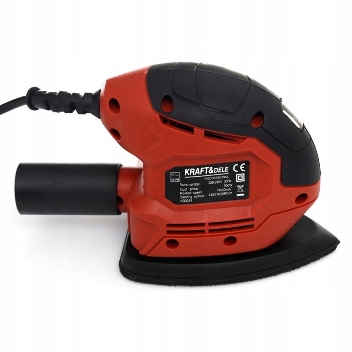 SZLIFIERKA MIMOŚRODOWA WIELOFUNKCYJNA POLERKA DELTA DO GIPSU DREWNA 900W