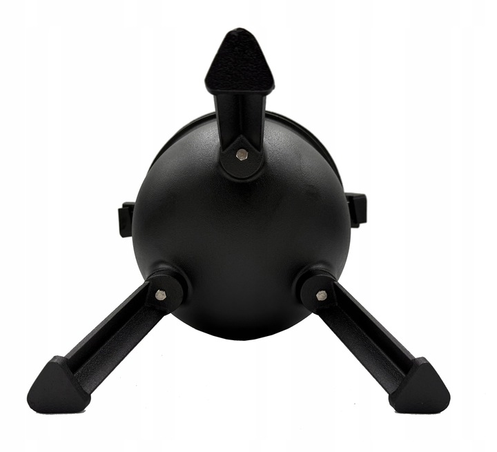 KOCIOŁEK ŻELIWNY 8L WISZĄCY GARNEK MYŚLIWSKI DO PIECZONEK OGNISKO IRON