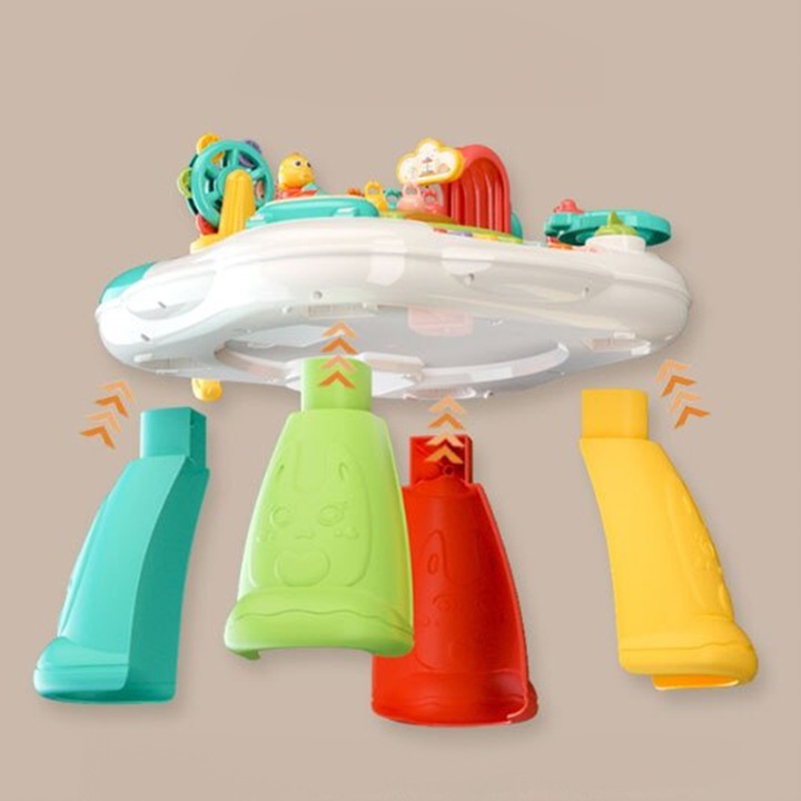 STOLIK EDUKACYJNY INTERAKTYWNY PIANINKO CIUCHCIA PIANINKO BĘBENEK PTASZEK