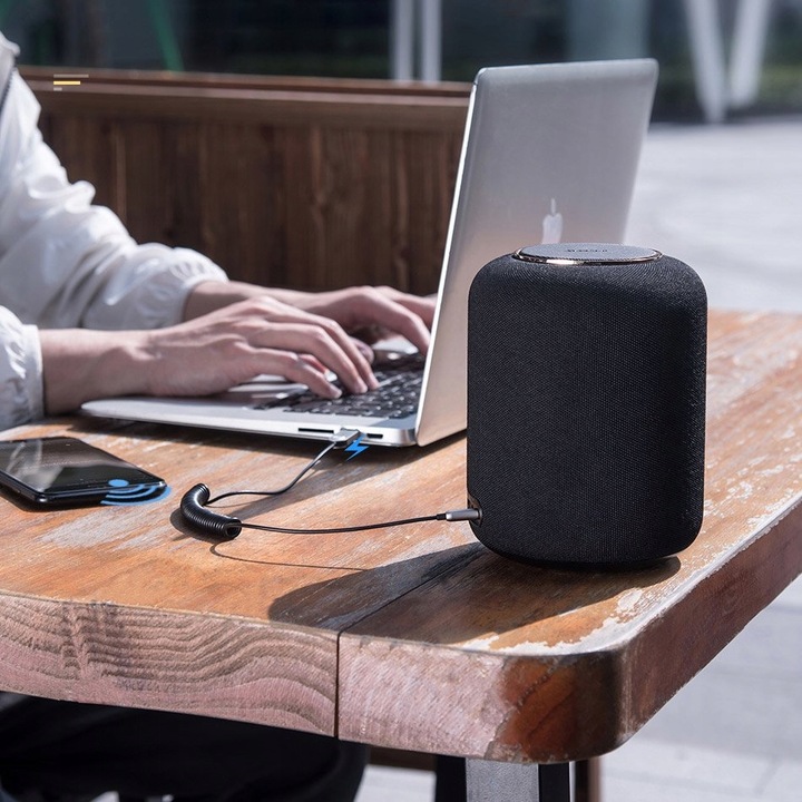 Transmiter Bluetooth odbiornik dzwięku samochodowy Baseus CABA01-01