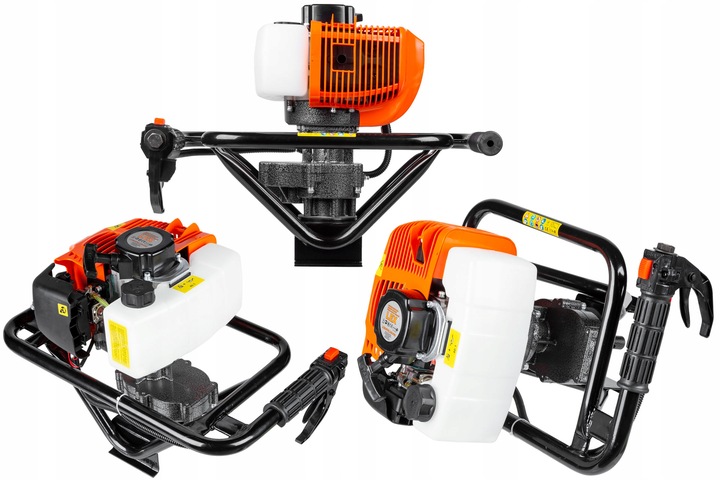 WIERTNICA GLEBOWA ŚWIDER SPALINOWY DO GLEBY 3 WZMOCNIONE WIERTŁA DO