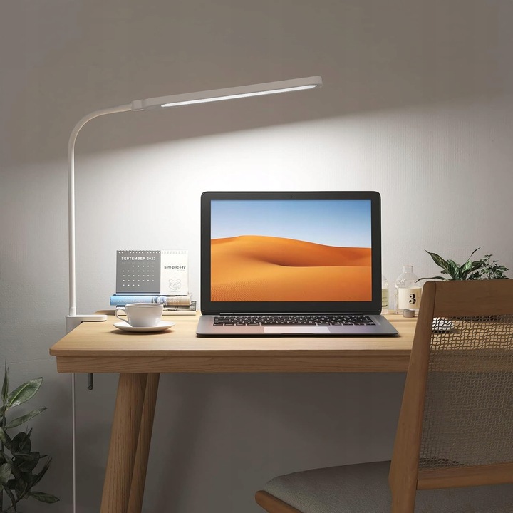 Lampka Na Biurko Biurkowa LED Do Czytania Regulowana Włącznik 10W 3
