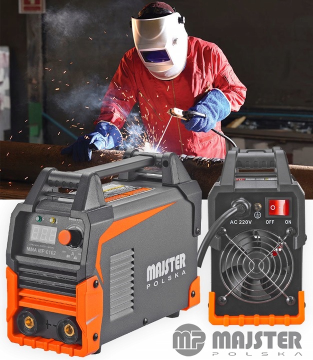 SPAWARKA INWERTOROWA INWERTEROWA MMA TIG LCD 315A