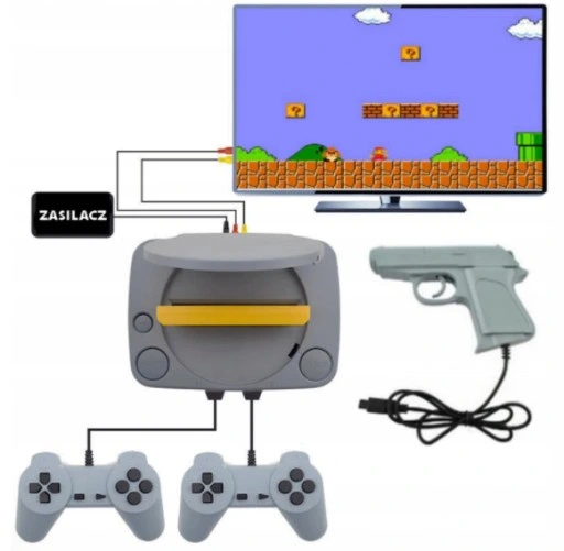 GRA TELEWIZYJNA KONSOLA DLA DZIECI NA PREZENT +GRY