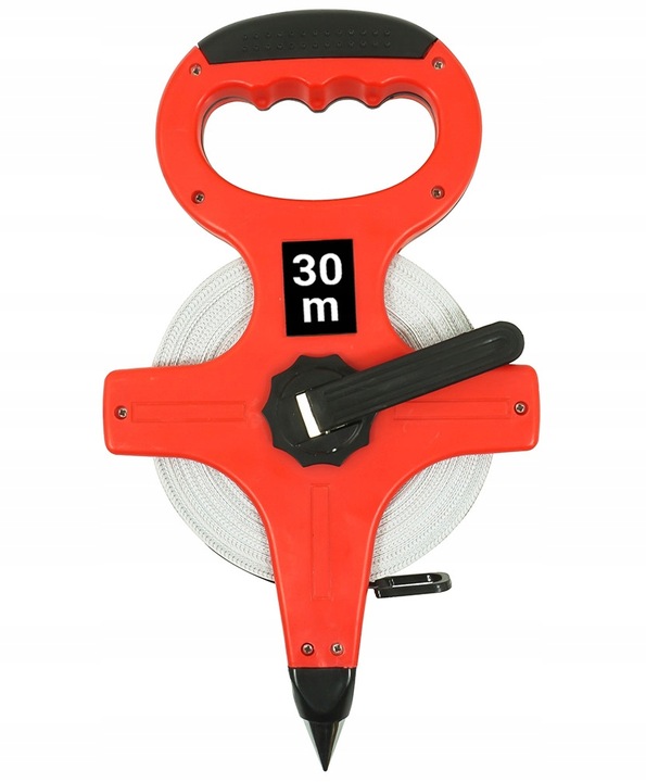 MIARA TAŚMA MIERNICZA METRÓWKA TAŚMOWA ZWIJANA MIARKA Z UCHWYTEM