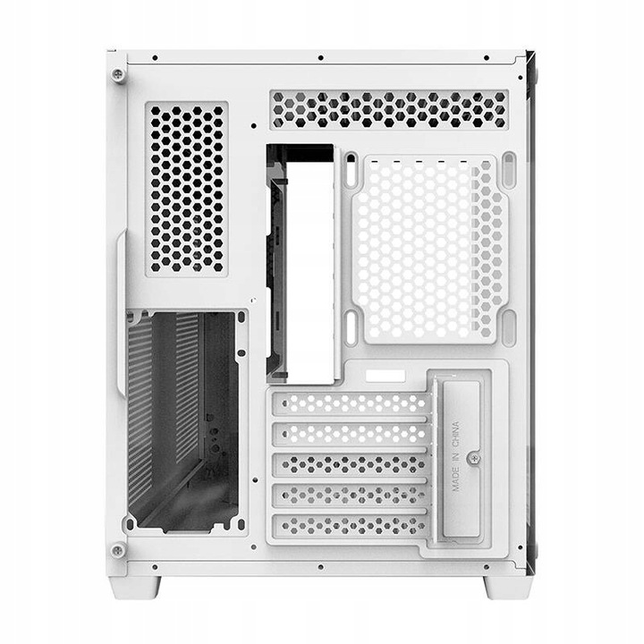 DarkFlash C285MP Obudowa Komputerowa M-ATX Cube Case Piwnica Gaming Biała