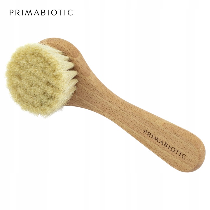 SZCZOTKA DO MASAŻU TWARZY PRIMABIOTIC + WORECZEK Idealna Do