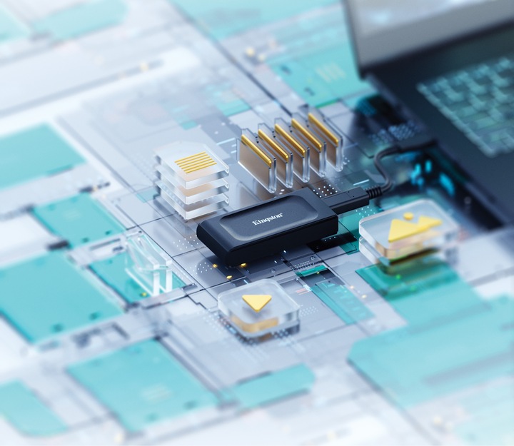 Dysk zewnętrzny SSD Kingston XS1000 2TB USB-C 3.2 Gen 2x2 SXS1000/2000G