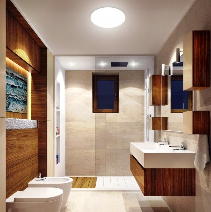 Plafon LED lampa sufitowa panel czujnik ruchu zmierzchu 18W panel