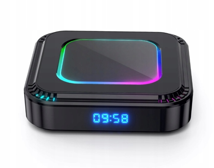 SMART TV BOX 4K PRZYSTAWKA MULTIMEDIALNA 8K ANDROID 13 BLUETOOTH WIFI