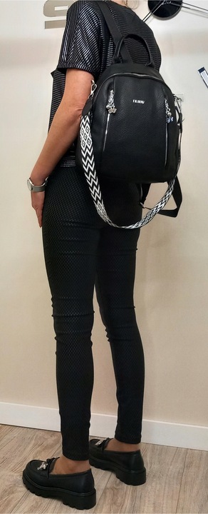 TOREBKO - PLECAK DAMSKI TOREBKA 2W1 MIEJSKA KLASYCZNA