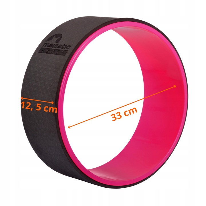 Koło do jogi yoga wheel roller Majestic Sport