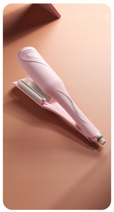 LOKÓWKA DUOMEI Profesjonalna Lokówka Falownica do włosów różowy 32MM