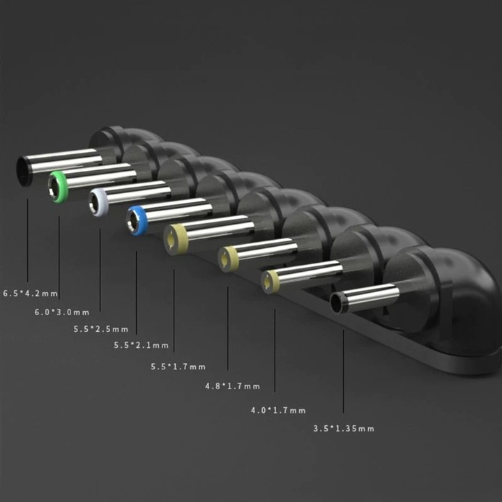 Zasilacz Uniwersalny ładowarka sieciowa do laptopa 120W 12-24V 8 wtyków