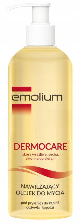 EMOLIUM DERMOCARE Olejek nawilżający do mycia 400 ml