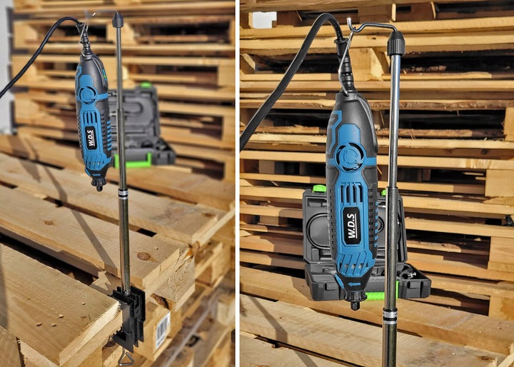 MINI SZLIFIERKA DREWNA METALU FREZARKA WIELOFUNKCYJNA + STOJAK ZESTAW