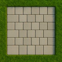 Garaż blaszany 3x5 grafit jednospadowy brama dwuskrzydłowa pion