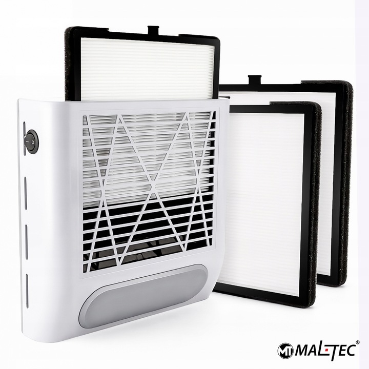 POCHŁANIACZ PYŁU DO PAZNOKCI BEZWORKOWY KASETOWY MANICURE FILTR 80W