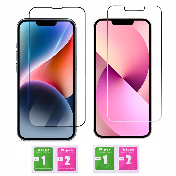 Etui I&G do iPhone 13 PRO | CLEAR Case Przezroczyste MOCNE + 2 x SZKŁO