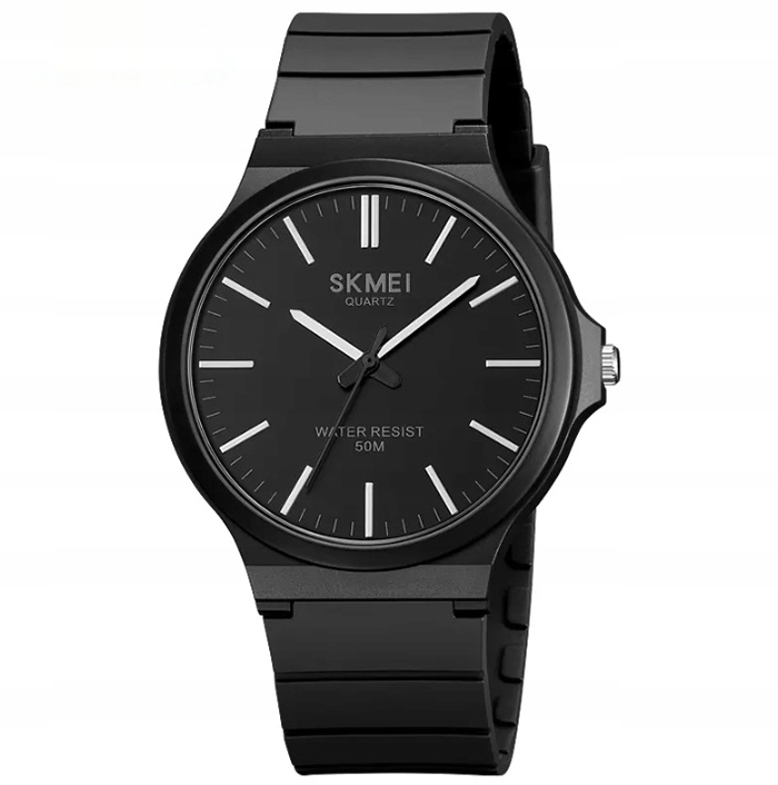 Zegarek męski SKMEI analogowy pasek skóra