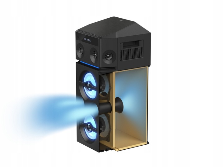 Panasonic SC-UA30E-KGłośnik sieciowy Bluetooth Karaoke USB FM