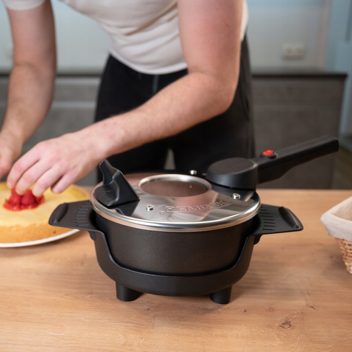 REMOSKA Prima Glass P32F/01 Czeski Prodiż Garnek do Pieczenia 4 l / 4