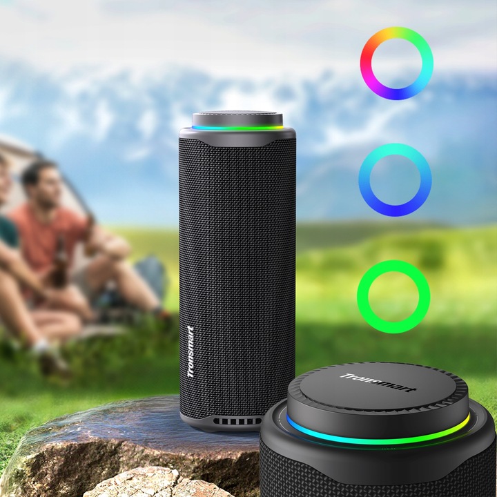 PRZENOŚNY GŁOŚNIK BLUETOOTH 5.3 BEZPRZEWODOWY 40W TRONSMART T8 Czarny