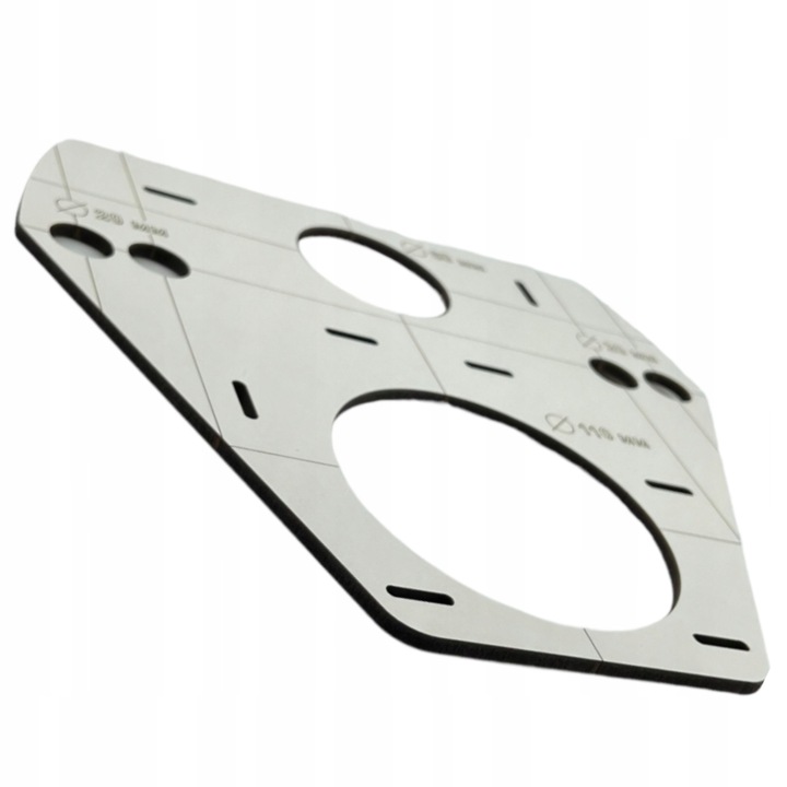 Szablon wzornk znacznik otworów stelaż geberit WC GEBERIT SENDI