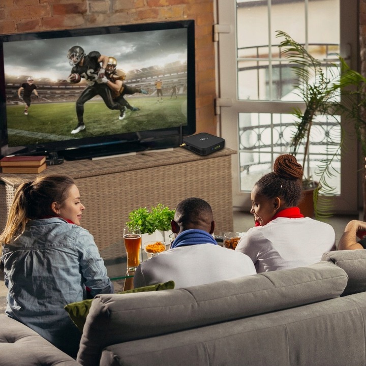 SMART TV BOX TX6 ANDROID 9 PRZYSTAWKA TV KODI 4/32 GB