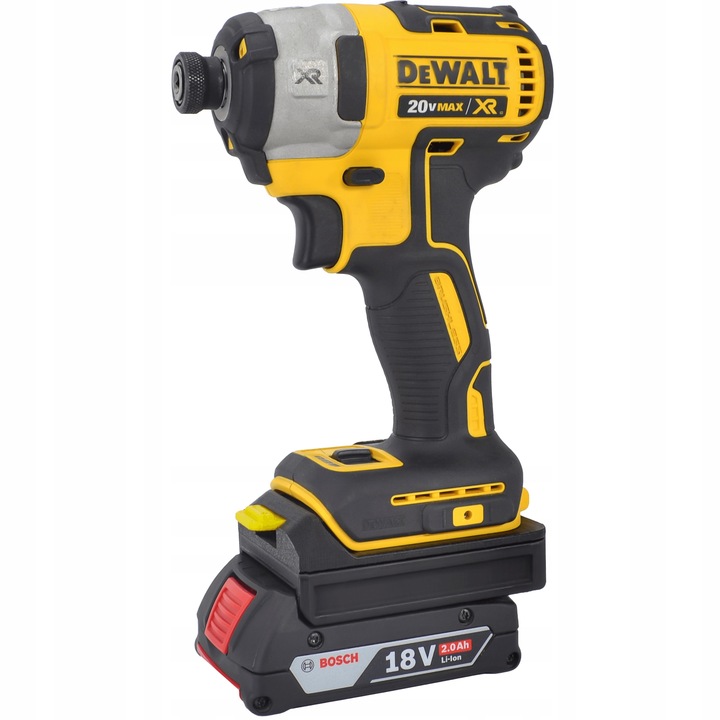 ADAPTER PRZEJŚCIÓWKA Z BATERI BOSCH 18V NA NARZĘDZIA DEWALT XR 18V