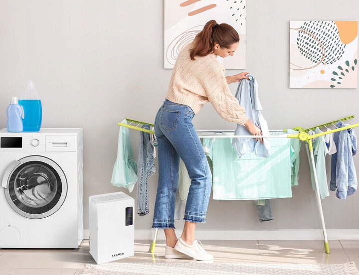 Osuszacz powietrza Pochłaniacz wilgoci Higrostat UV LCD 1,7L 90W