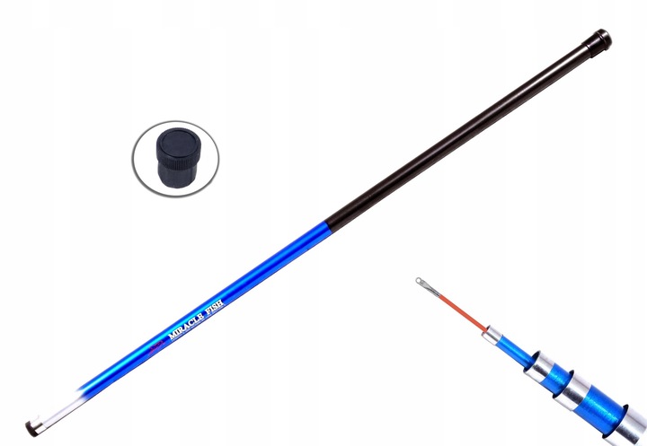 WĘDKA BAT 8 m tyczka lekki