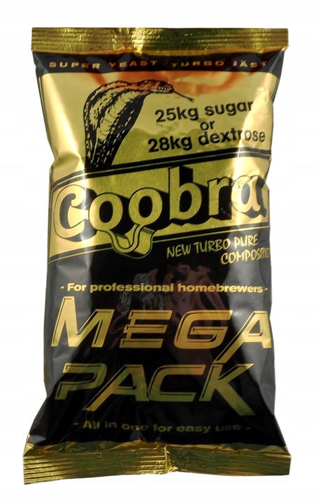 Drożdże gorzelnicze Coobra Mega Pack 390g