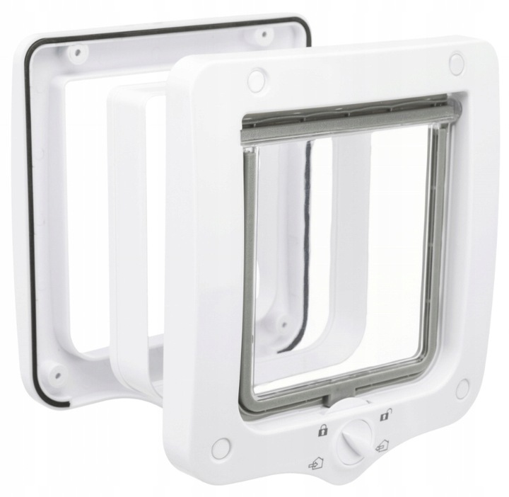 Trixie drzwiczki wahadłowe z tunelem drzwi 4-way