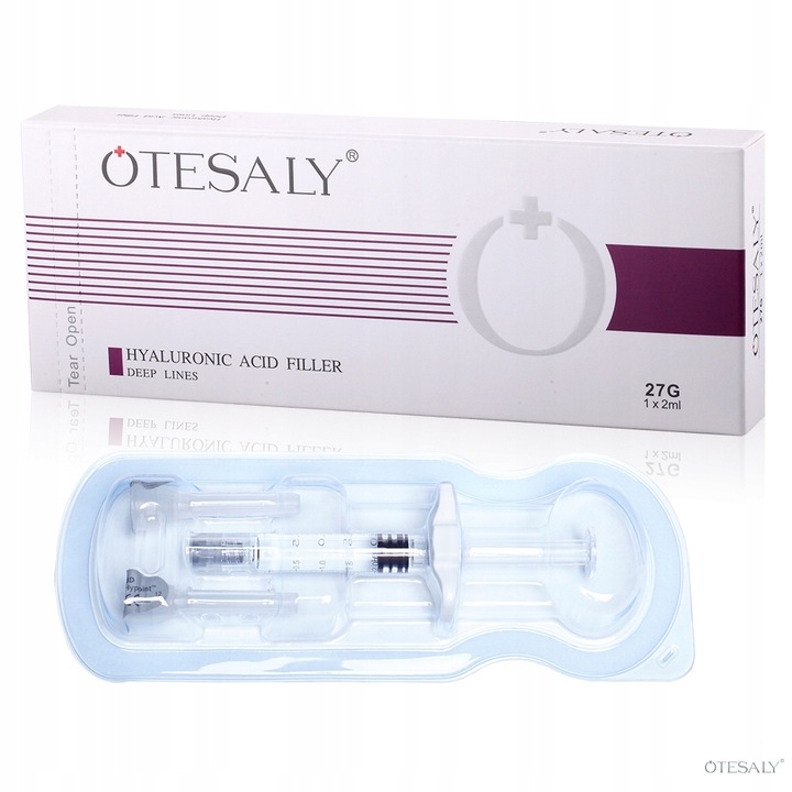 KWAS HIALURONOWY USIECIOWANY OTESALY 2ml DEEP 27G!
