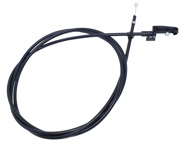 KLAMKA RĄCZKA + LINKA OTWIERANIA MASKI KOMPLET - AUDI A4 B6 / AUDI A4 B7