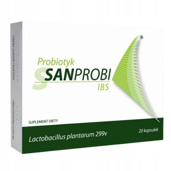 Sanprobi IBS Lactobacillus Plantarum 299v - 20 kapsułek
