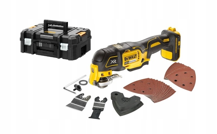 DeWALT DCS355NT Narzędzie wielofunkcyjne 18V walizka TSTAK