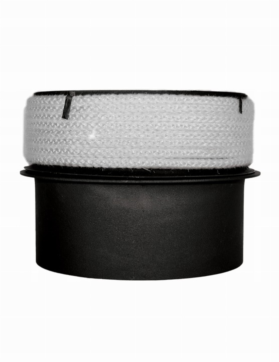 PRZEJŚCIE REDUKCJA NA KOMIN ceramiczny FI 180/200 CZARNA BLACHA 2 MM SZNUR