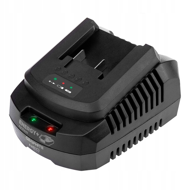 Ładowarka do Akumulatorów Baterii Energy+ Nowość - GRAPHITE NEO TOOLS