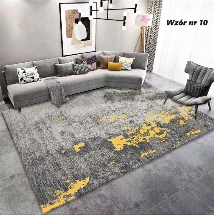 DYWAN DO SALONU 100x150 CM NOWOCZESNE WZORY ANTYPOŚLIZGOWY LOFT XL!!