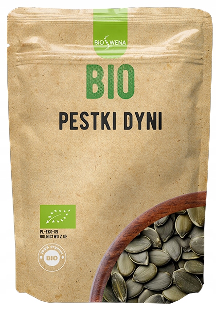 Pestki dyni 1 kg BIO POLSKIE ciemne EKOLOGICZNE 1kg jakość PREMIUM