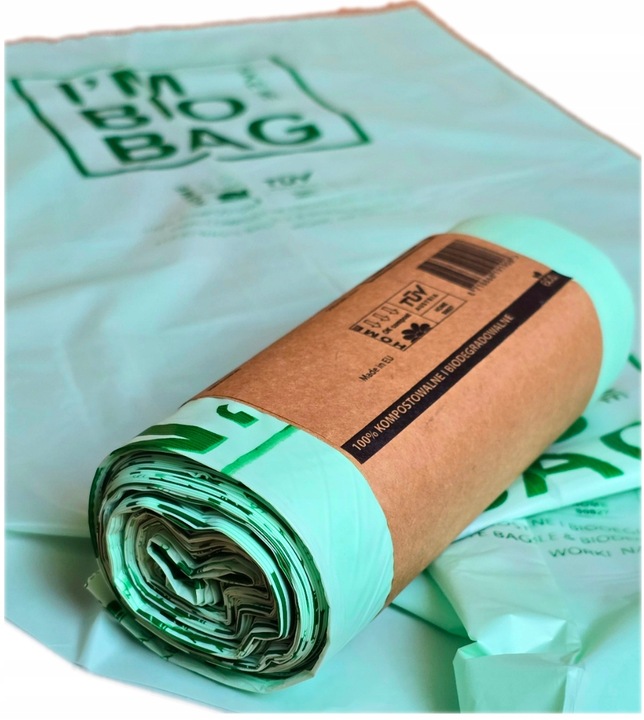 WORKI BIODEGRADOWALNE KOMPOSTOWALNE 6L BIO 150szt