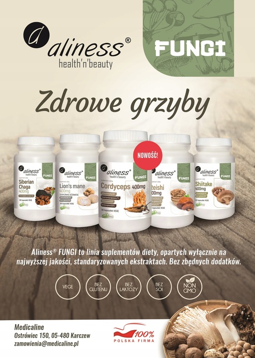 ALINESS Cordyceps 40/7/0,2/0,01 400mg x 90 Vege caps