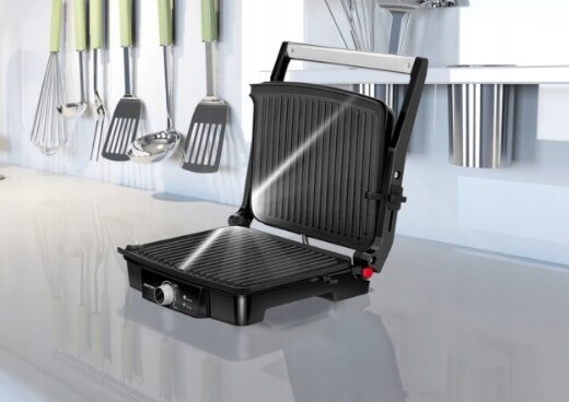 Grill elektryczny MPM MGR-09M kontaktowy 2000W