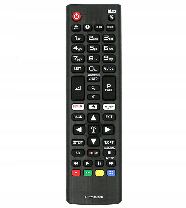 Pilot TV LG UNIWERSALNY do telewizora AKB75375608 LCD LED DO
