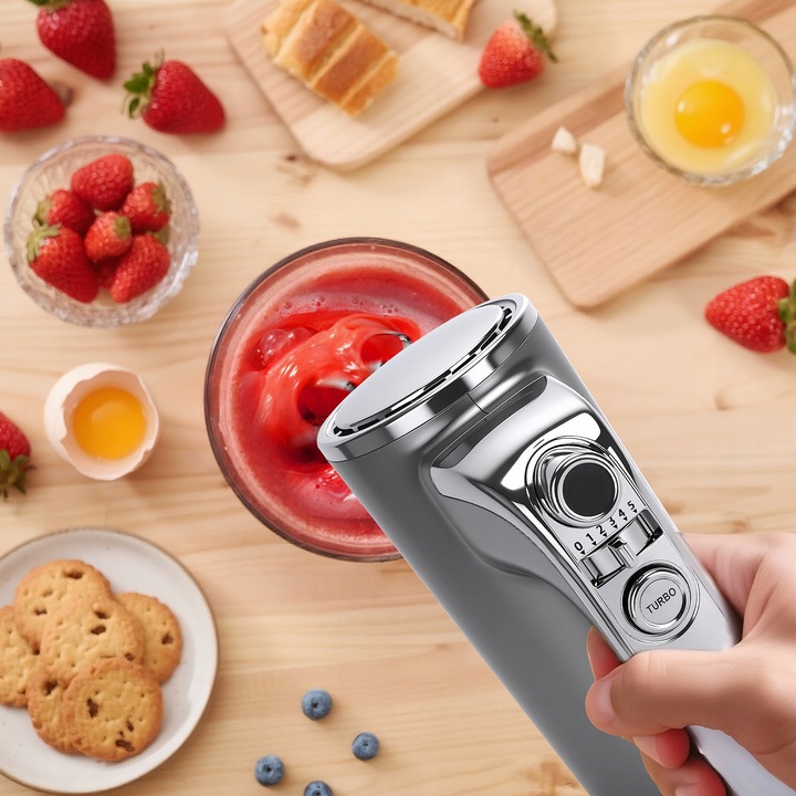 Mikser Ręczny Kuchenny AIGOSTAR Adela 5 Prędkości 400W