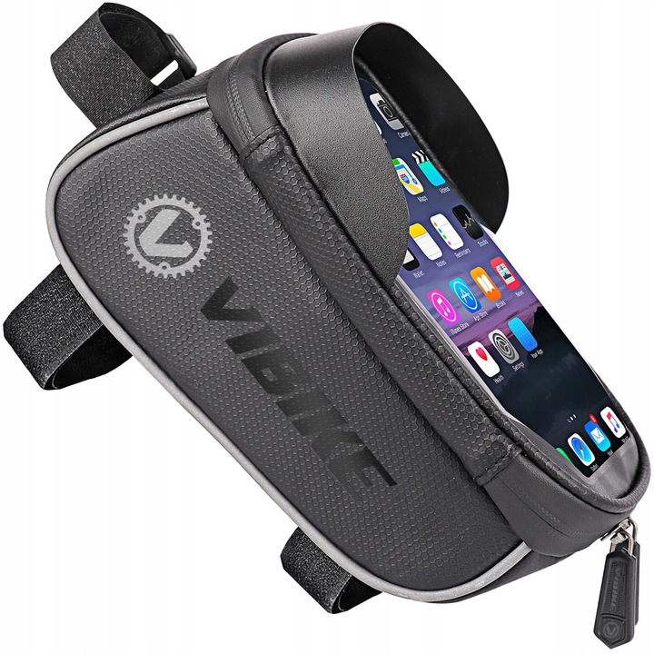 VIBIKE SAKWA TORBA SASZETKA ROWEROWA UCHWYT ETUI NA ROWER RAMĘ TELEFON 6,7"
